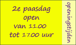 Zijderveld is tweede paasdag open!